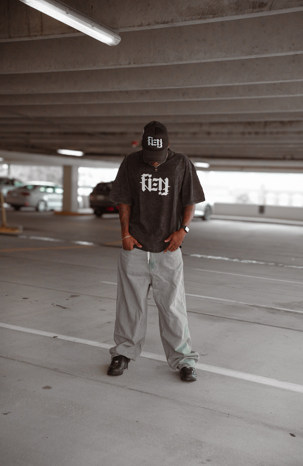 Fien “Acid Wash” Tee
