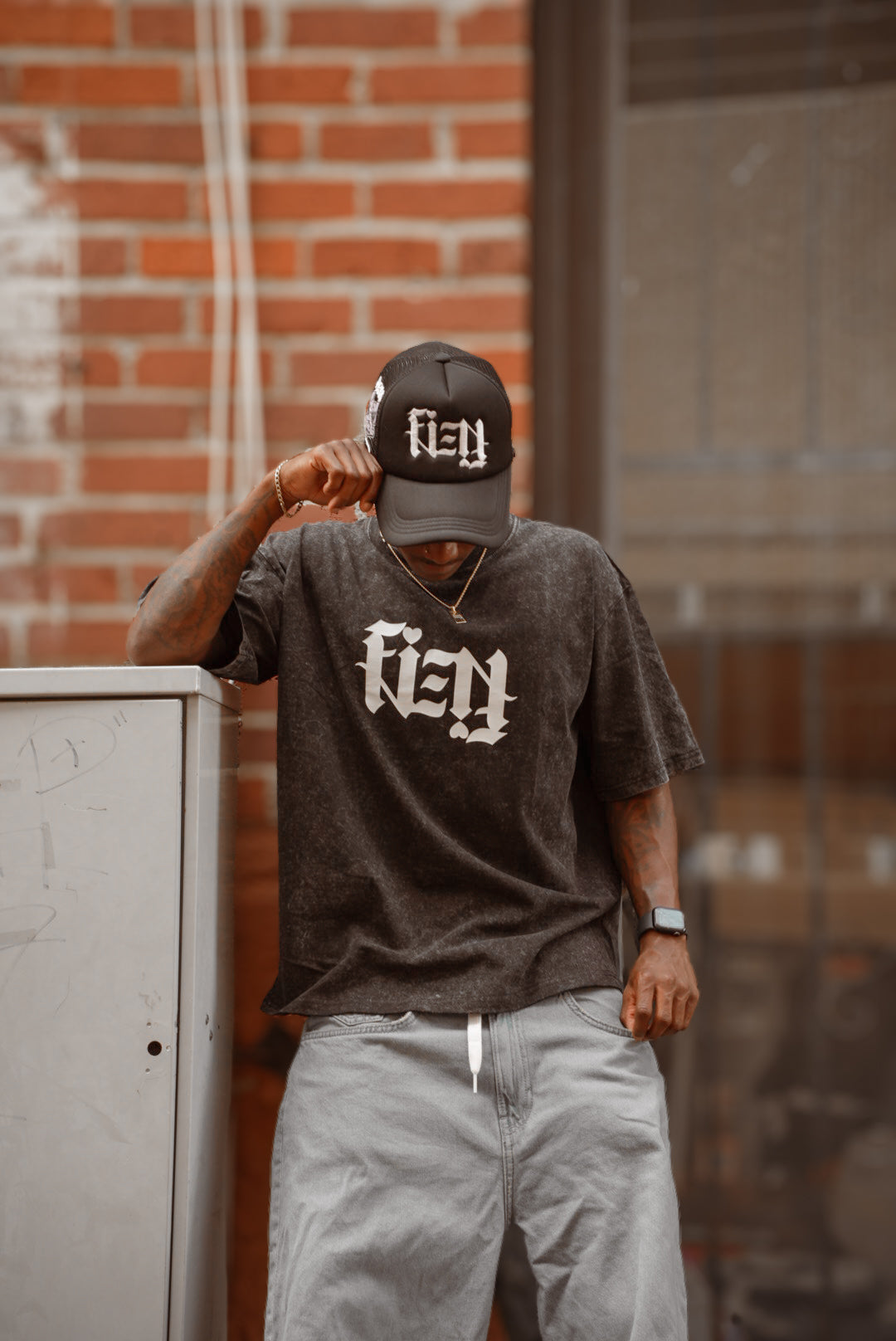 Fien “Acid Wash” Tee